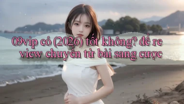 09vip có (2026) tốt không để review chuyển từ bài sang cược
