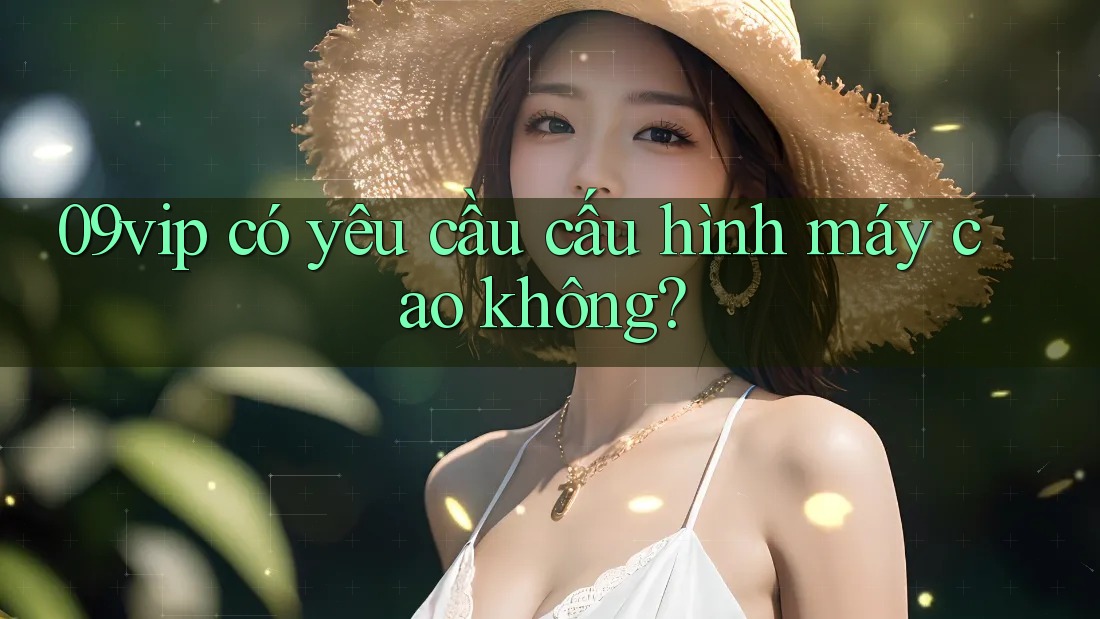 09vip có yêu cầu cấu hình máy cao không?