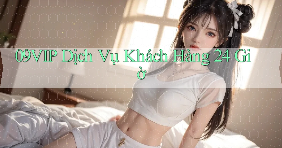 09vip Dịch vụ khách hàng 24 giờ