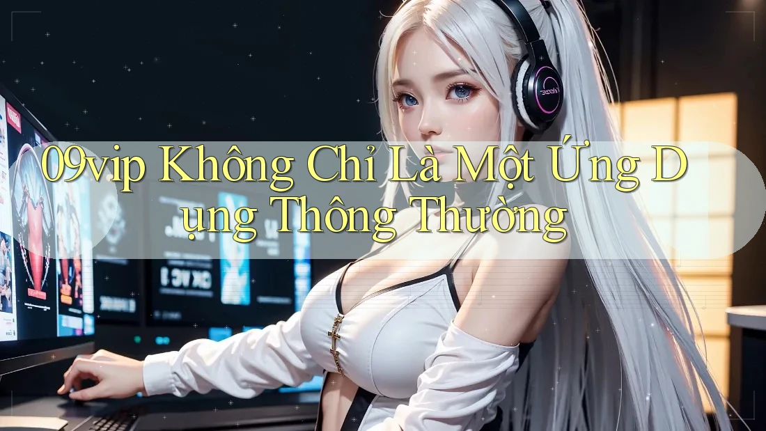 09vip Không Chỉ Là Một Ứng Dụng Thông Thường
