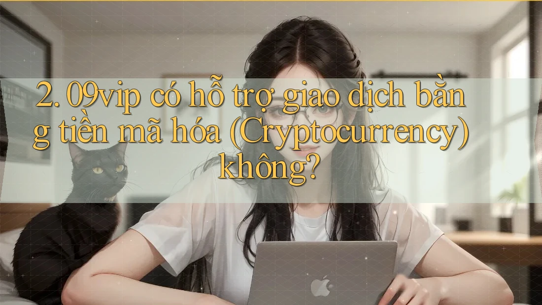 2. 09vip có hỗ trợ giao dịch bằng tiền mã hóa (Cryptocurrency) không?