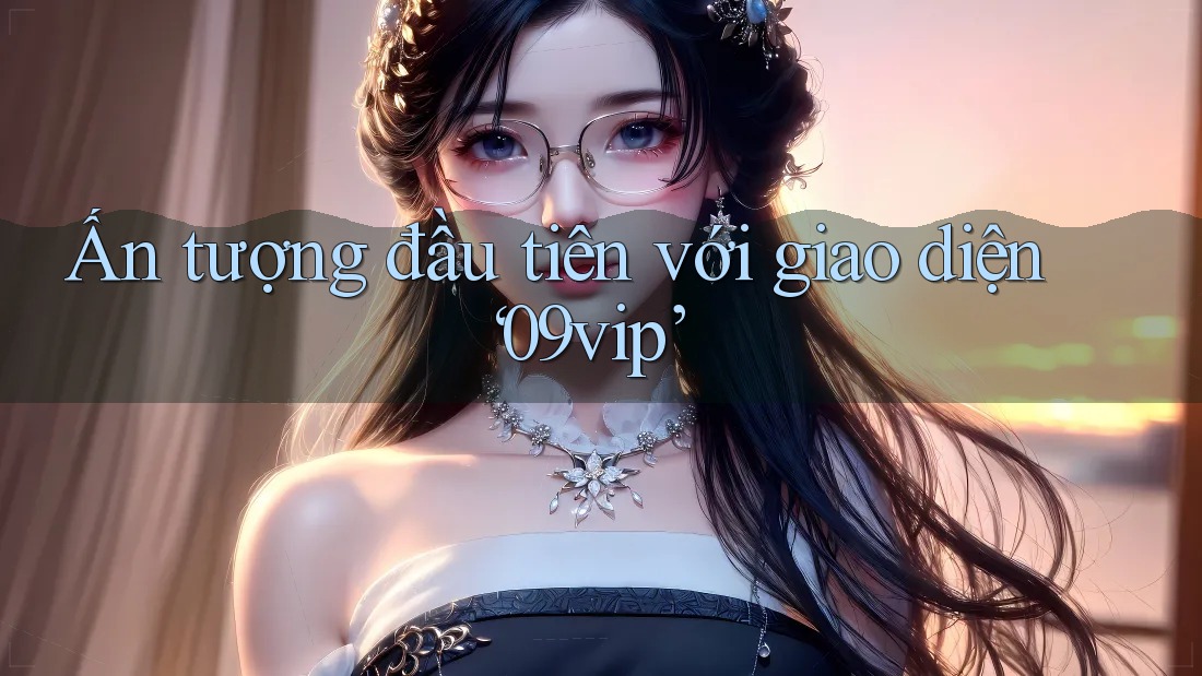Ấn tượng đầu tiên với giao diện ‘09vip’