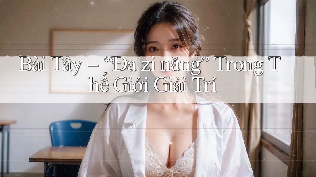 Bài Tây – “Đa zi năng” Trong Thế Giới Giải Trí