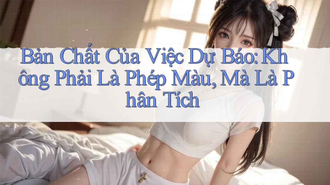 Bản Chất Của Việc Dự Báo: Không Phải Là Phép Màu, Mà Là Phân Tích