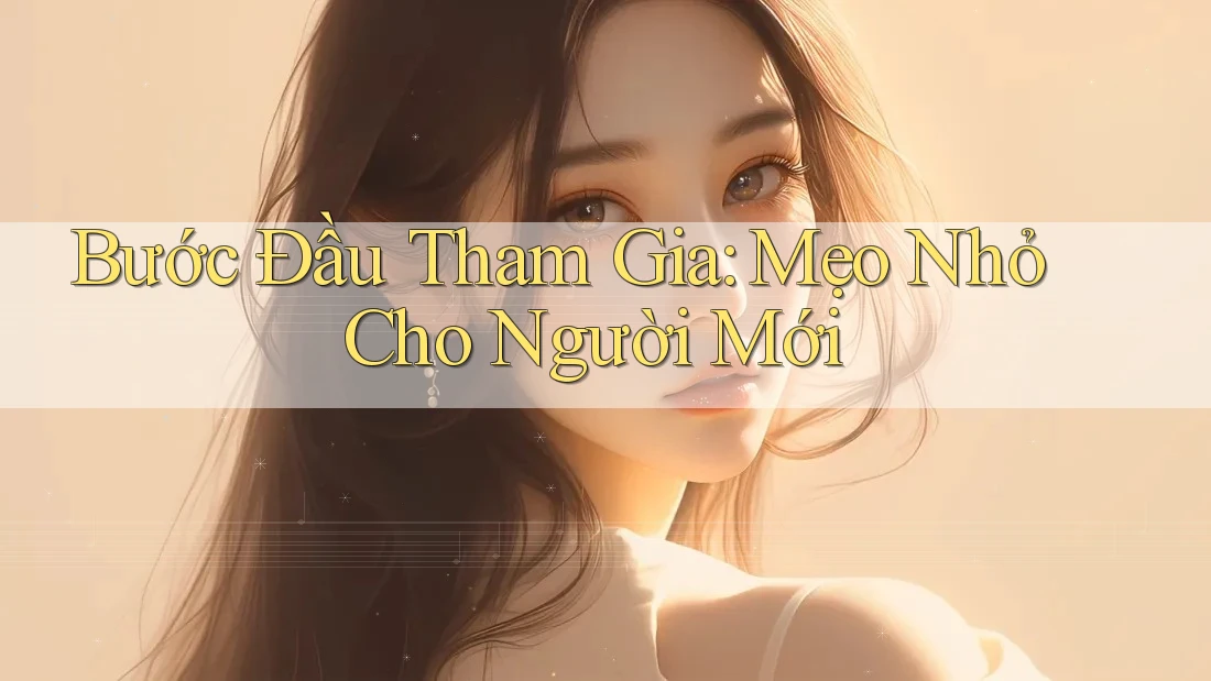 Bước Đầu Tham Gia: Mẹo Nhỏ Cho Người Mới
