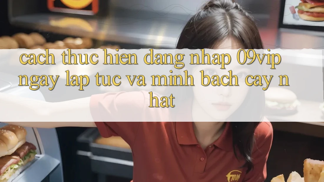 Cách thực hiện Đăng Nhập 09vip Ngay lập tức Và Minh bạch cậy Nhất
