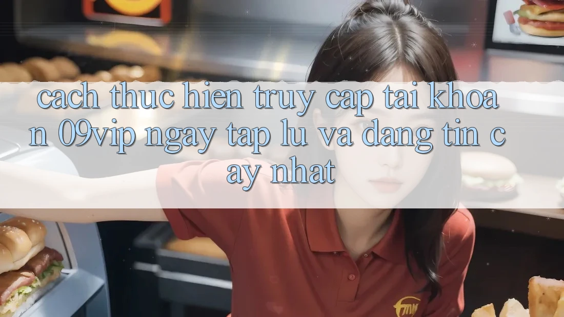 Cách thực hiện Truy cập tài khoản 09vip Ngay tắp lự Và Đáng tin cậy Nhất Cách thực hiện Truy cập tài khoản 09vip Ngay tắp lự Và Đáng tin cậy Nhất