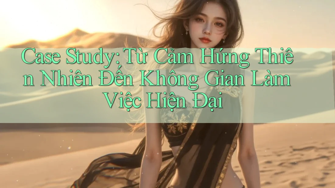 Case Study: Từ Cảm Hứng Thiên Nhiên Đến Không Gian Làm Việc Hiện Đại
