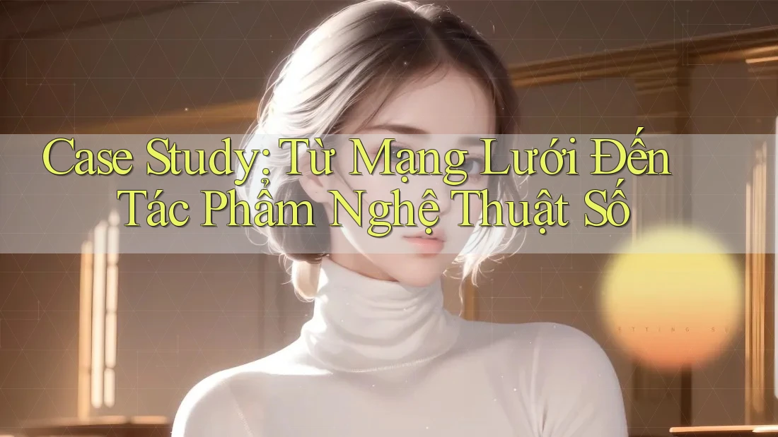 Case Study: Từ Mạng Lưới Đến Tác Phẩm Nghệ Thuật Số Case Study: Từ Mạng Lưới Đến Tác Phẩm Nghệ Thuật Số