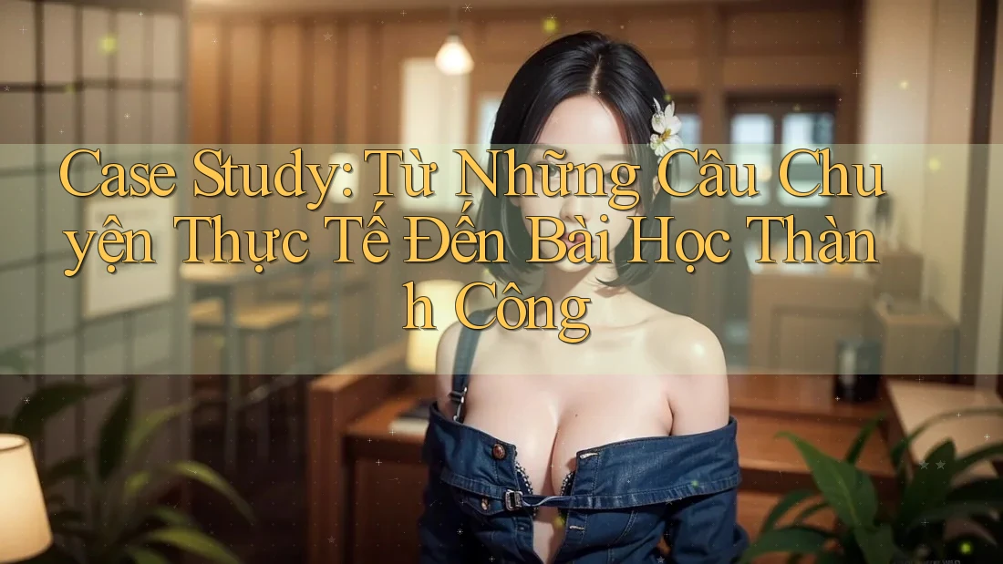Case Study: Từ Những Câu Chuyện Thực Tế Đến Bài Học Thành Công