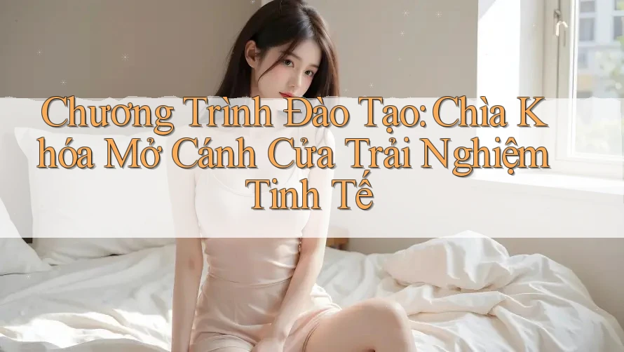 Chương Trình Đào Tạo: Chìa Khóa Mở Cánh Cửa Trải Nghiệm Tinh Tế