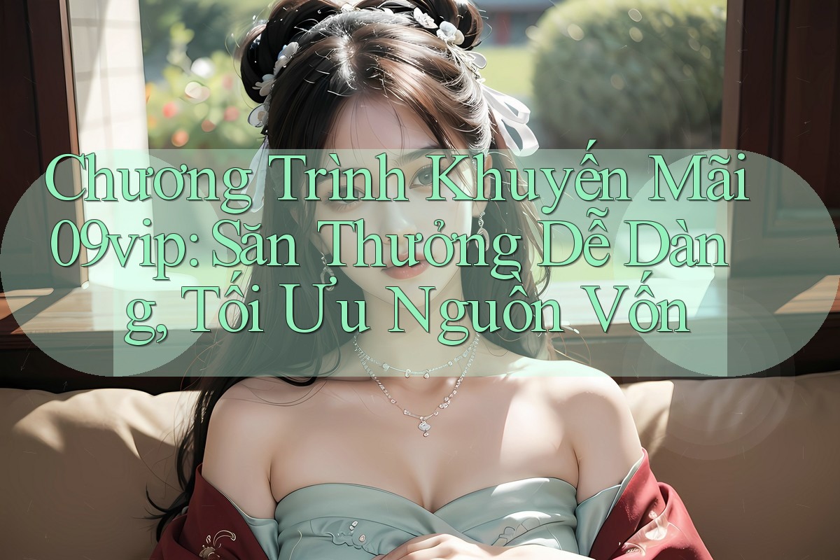 Chương Trình Khuyến Mãi 09vip: Săn Thưởng Dễ Dàng, Tối Ưu Nguồn Vốn