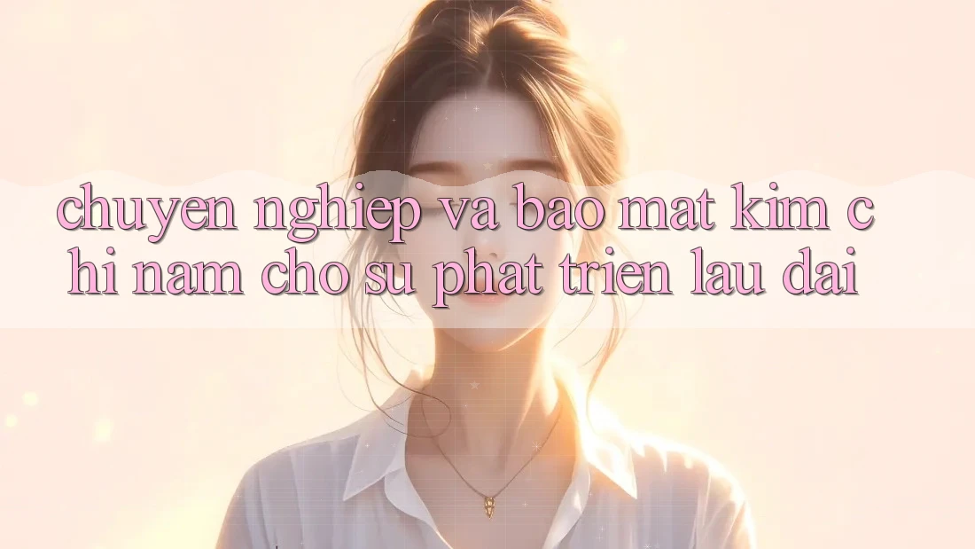 Chuyên nghiệp Và Bảo Mật - Kim Chỉ Nam Cho Sự Phát Triển Lâu dài