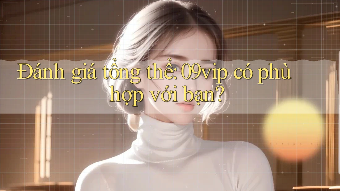Đánh giá tổng thể: 09vip có phù hợp với bạn?