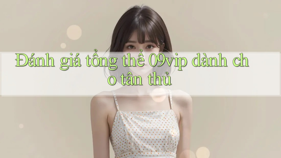 Đánh giá tổng thể 09vip dành cho tân thủ
