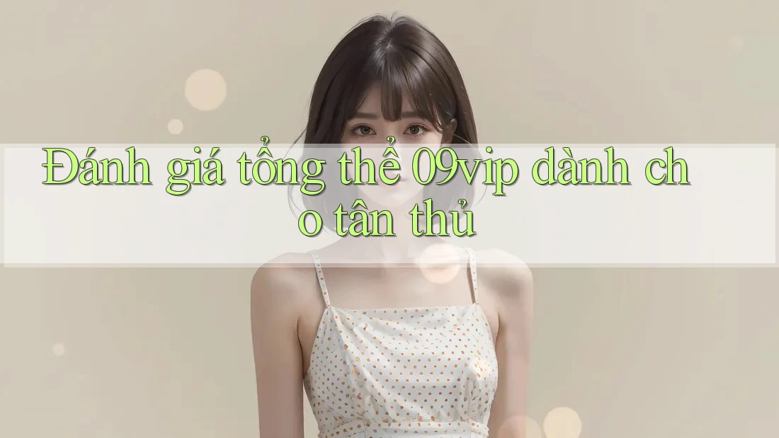 Đánh giá tổng thể 09vip dành cho tân thủ