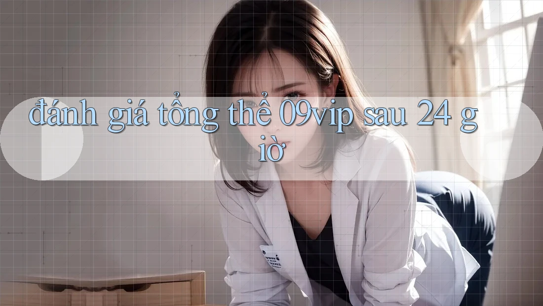 đánh giá tổng thể 09vip sau 24 giờ