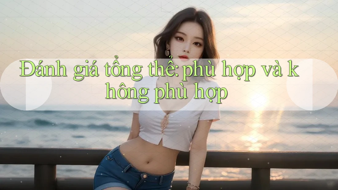 Đánh giá tổng thể: phù hợp và không phù hợp Đánh giá tổng thể: phù hợp và không phù hợp