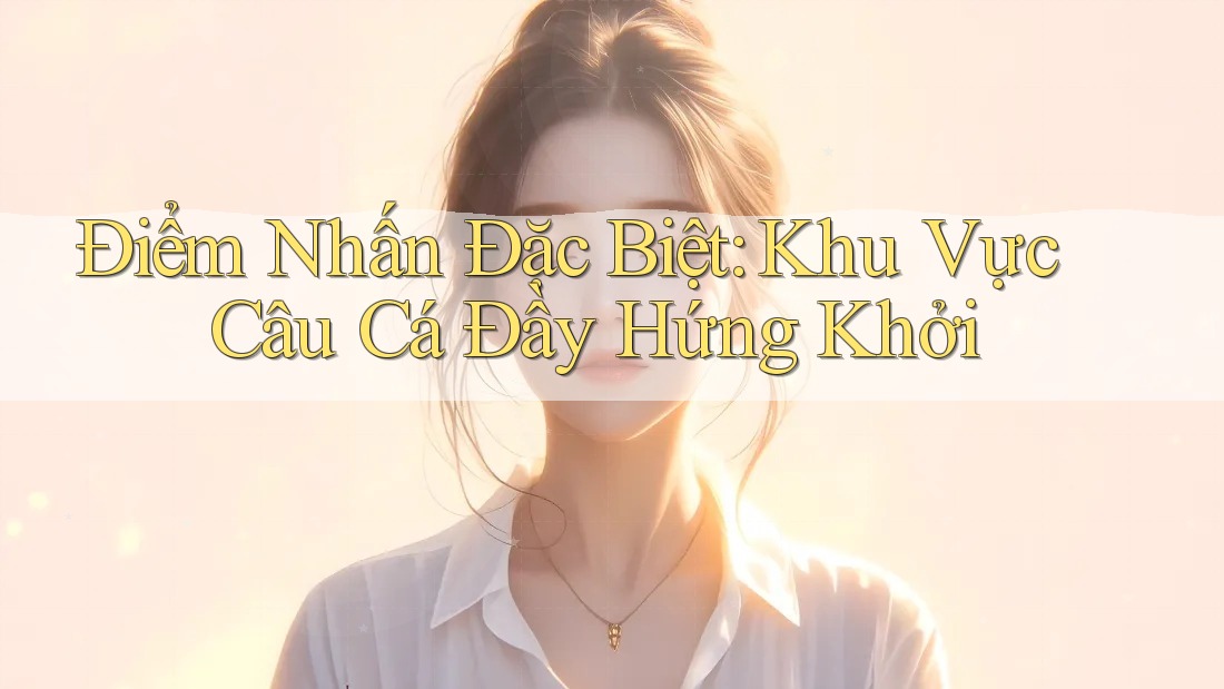 Điểm Nhấn Đặc Biệt: Khu Vực Câu Cá Đầy Hứng Khởi