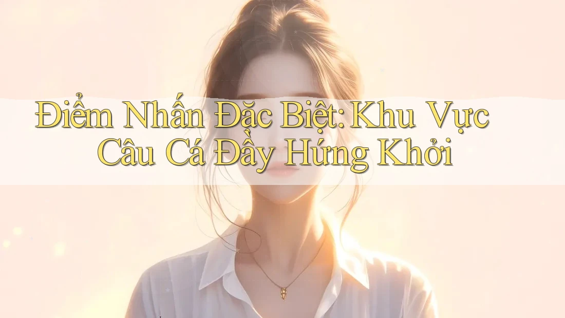Điểm Nhấn Đặc Biệt: Khu Vực Câu Cá Đầy Hứng Khởi