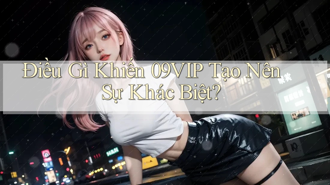 Điều Gì Khiến 09VIP Tạo Nên Sự Khác Biệt?