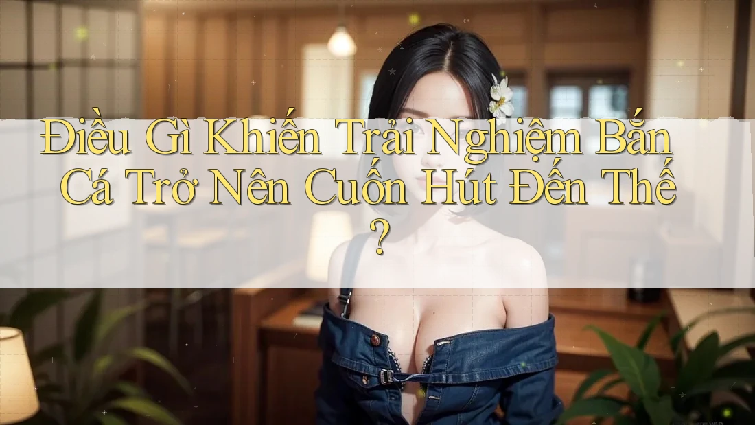 Điều Gì Khiến Trải Nghiệm Bắn Cá Trở Nên Cuốn Hút Đến Thế?