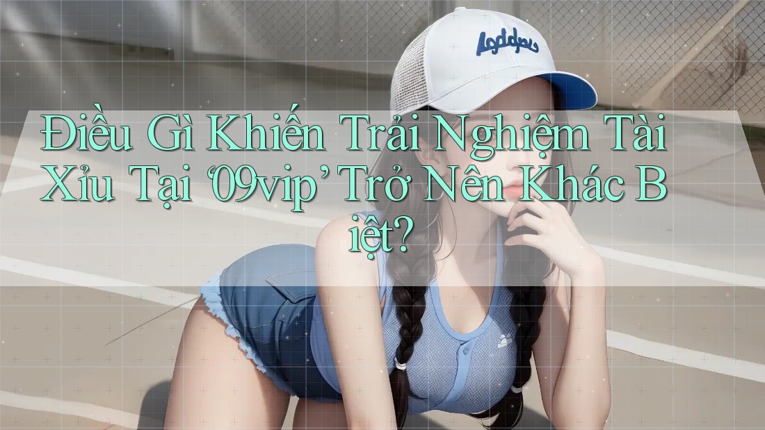 Điều Gì Khiến Trải Nghiệm Tài Xỉu Tại ‘09vip’ Trở Nên Khác Biệt?