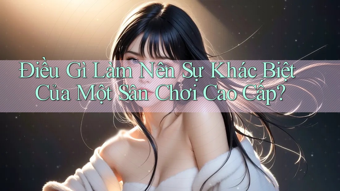 Điều Gì Làm Nên Sự Khác Biệt Của Một Sân Chơi Cao Cấp?