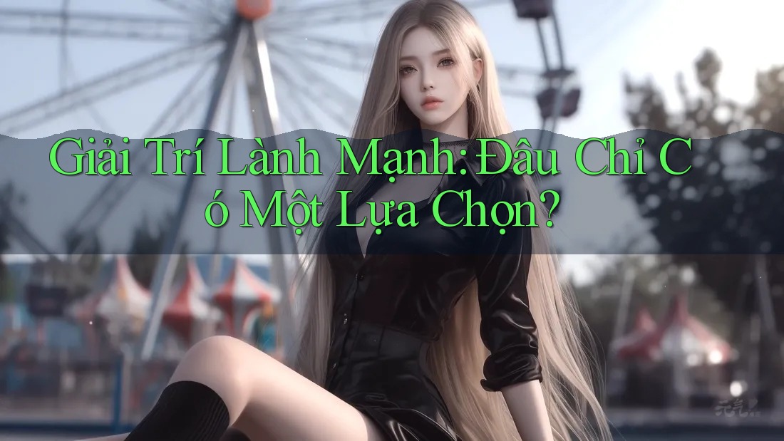 Giải Trí Lành Mạnh: Đâu Chỉ Có Một Lựa Chọn?