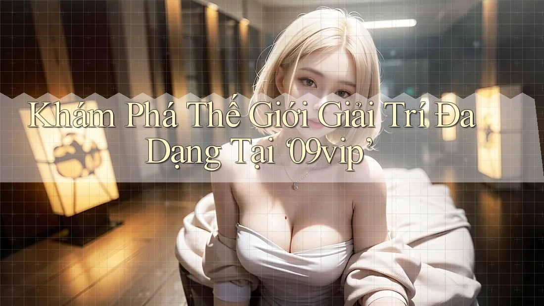 Khám Phá Thế Giới Giải Trí Đa Dạng Tại '09vip'
