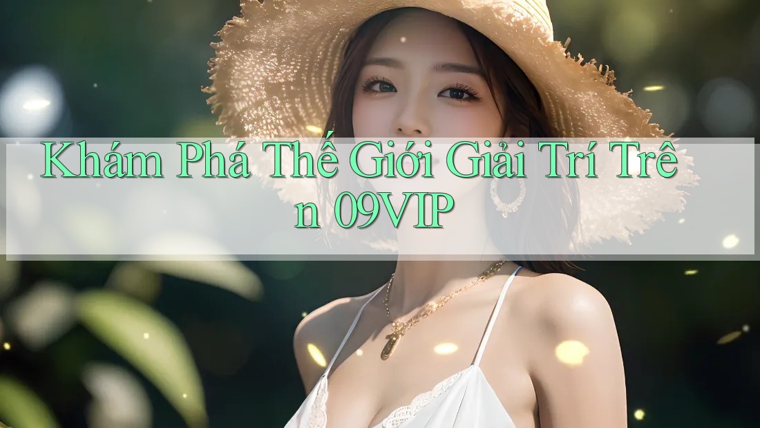 Khám Phá Thế Giới Giải Trí Trên 09VIP Khám Phá Thế Giới Giải Trí Trên 09VIP