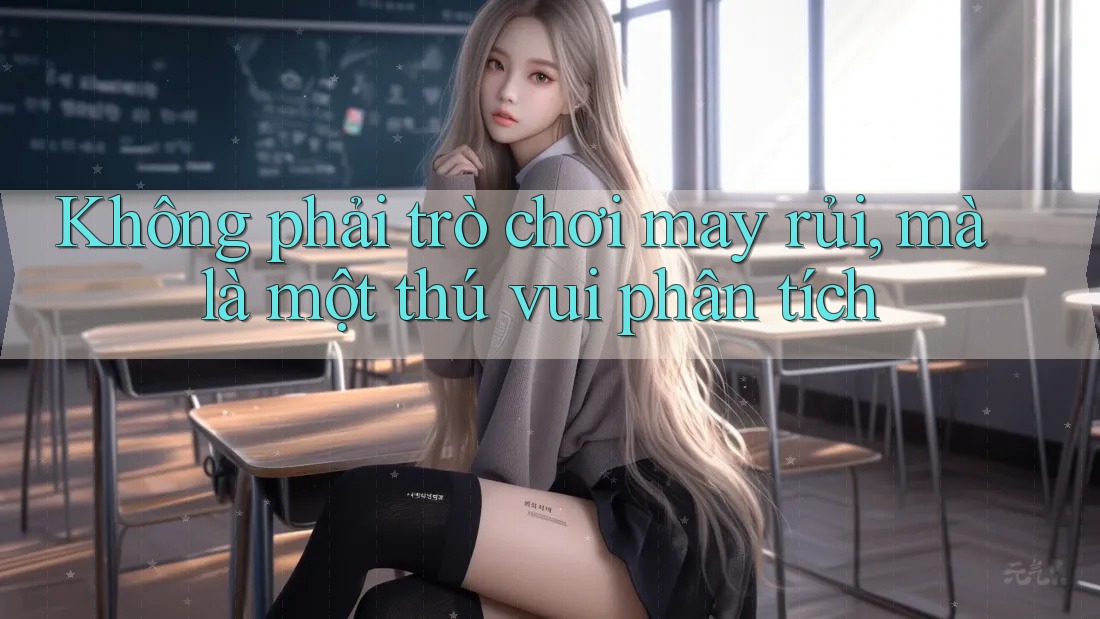 Không phải trò chơi may rủi, mà là một thú vui phân tích