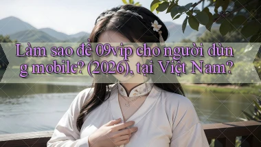 Làm sao để 09vip cho người dùng mobile (2026), tại Việt Nam