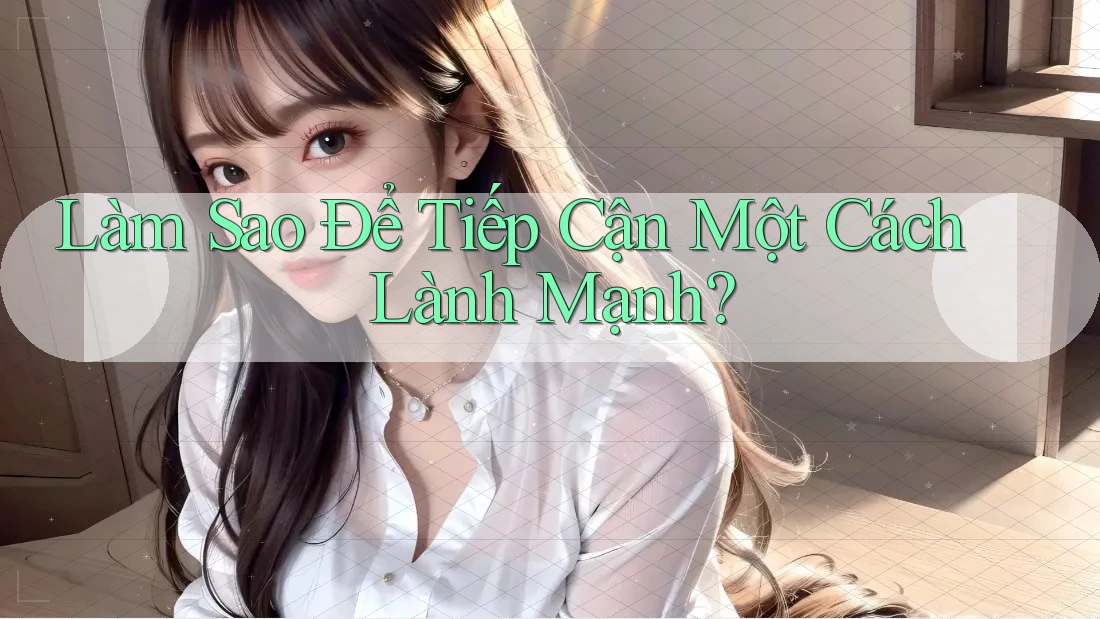 Làm sao để tiếp cận một cách lành mạnh?