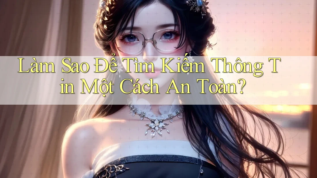 Làm Sao Để Tìm Kiếm Thông Tin Một Cách An Toàn?