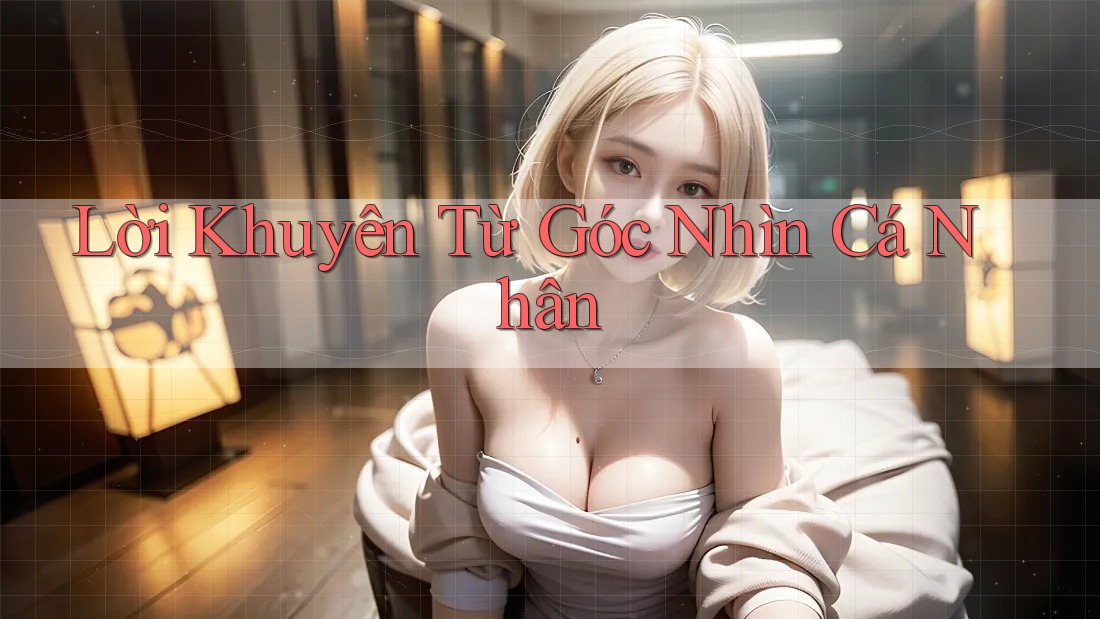 Lời khuyên từ góc nhìn cá nhân