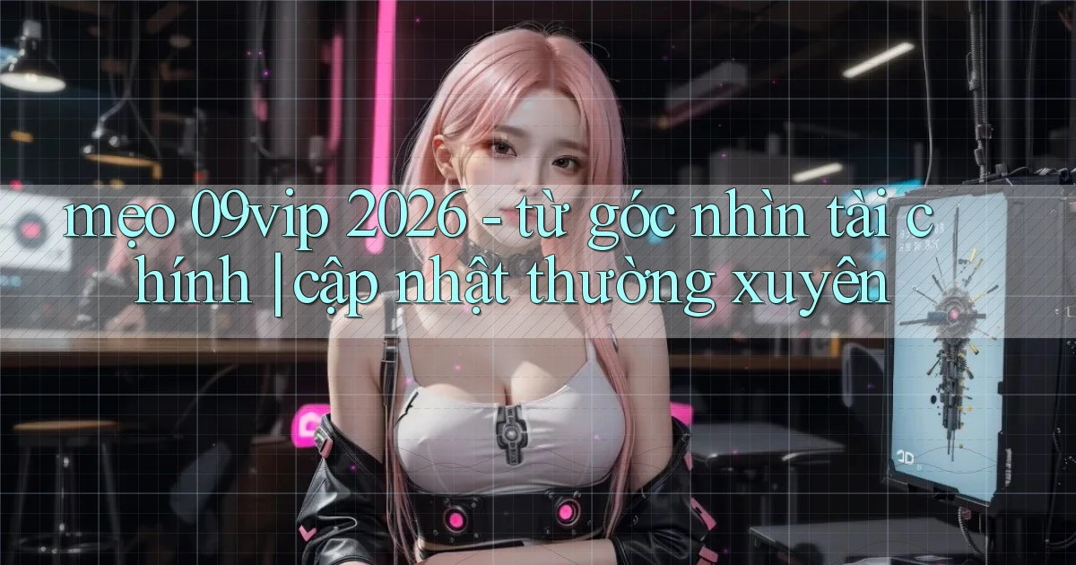 mẹo 09vip 2026   từ góc nhìn tài chính cập nhật thường xuyên