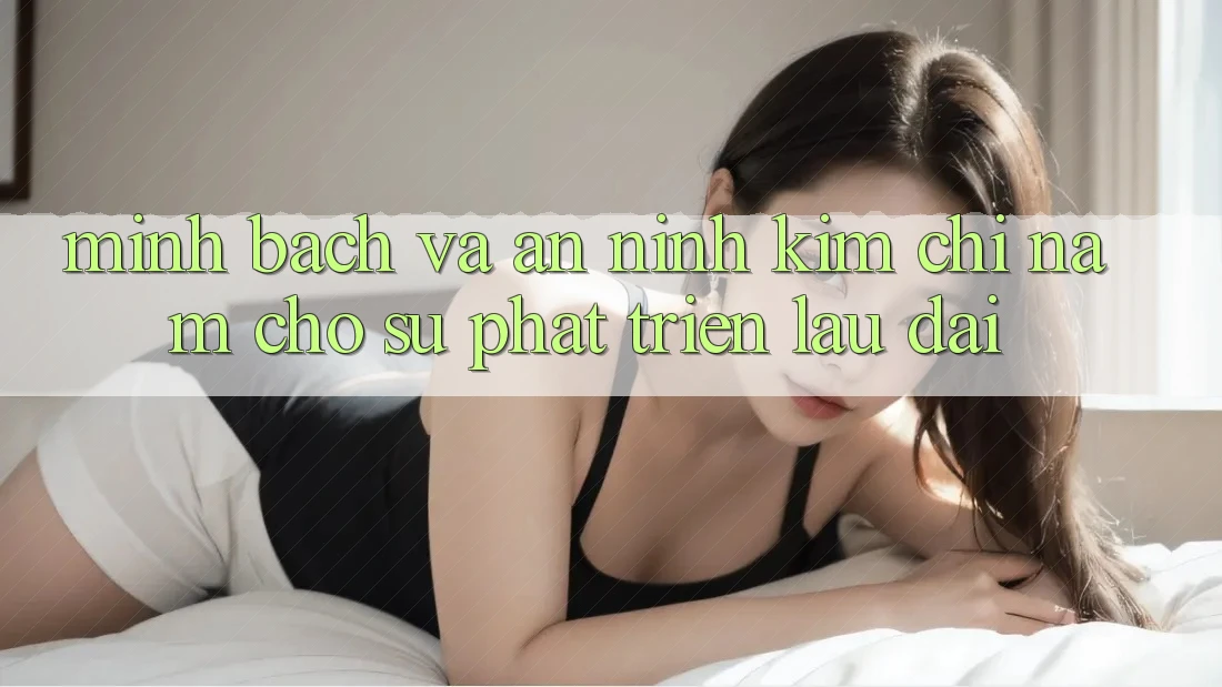 Minh bạch Và An ninh - Kim Chỉ Nam Cho Sự Phát Triển Lâu dài