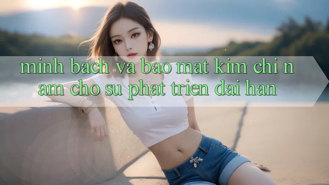 Minh bạch Và Bảo Mật - Kim Chỉ Nam Cho Sự Phát Triển Dài hạn
