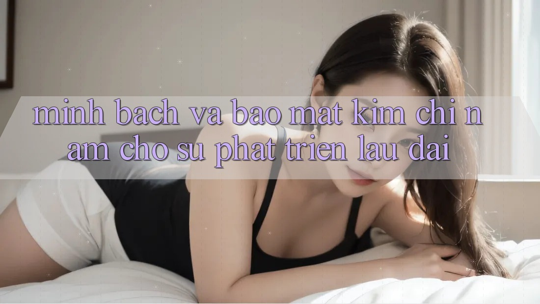Minh bạch Và Bảo Mật - Kim Chỉ Nam Cho Sự Phát Triển Lâu dài