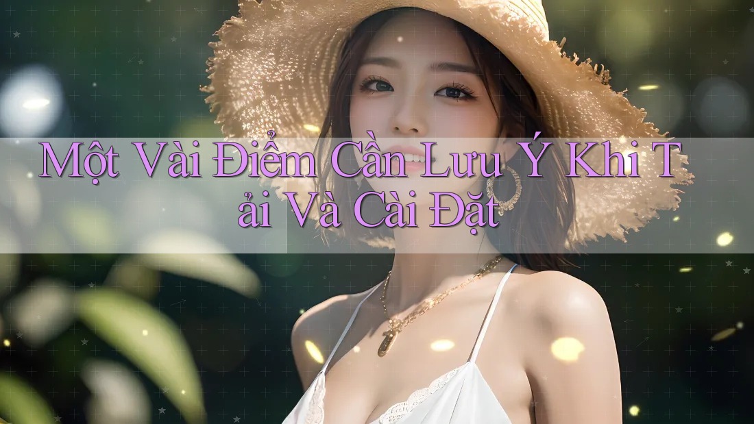 Một Vài Điểm Cần Lưu Ý Khi Tải Và Cài Đặt