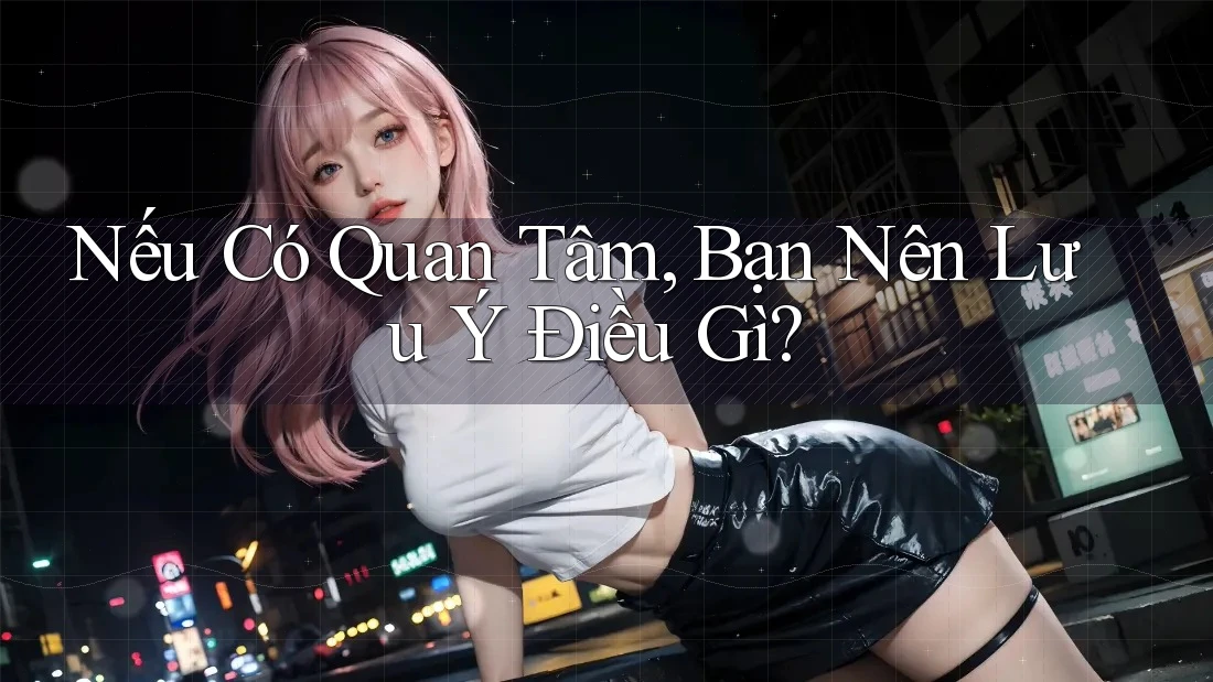 Nếu Có Quan Tâm, Bạn Nên Lưu Ý Điều Gì?