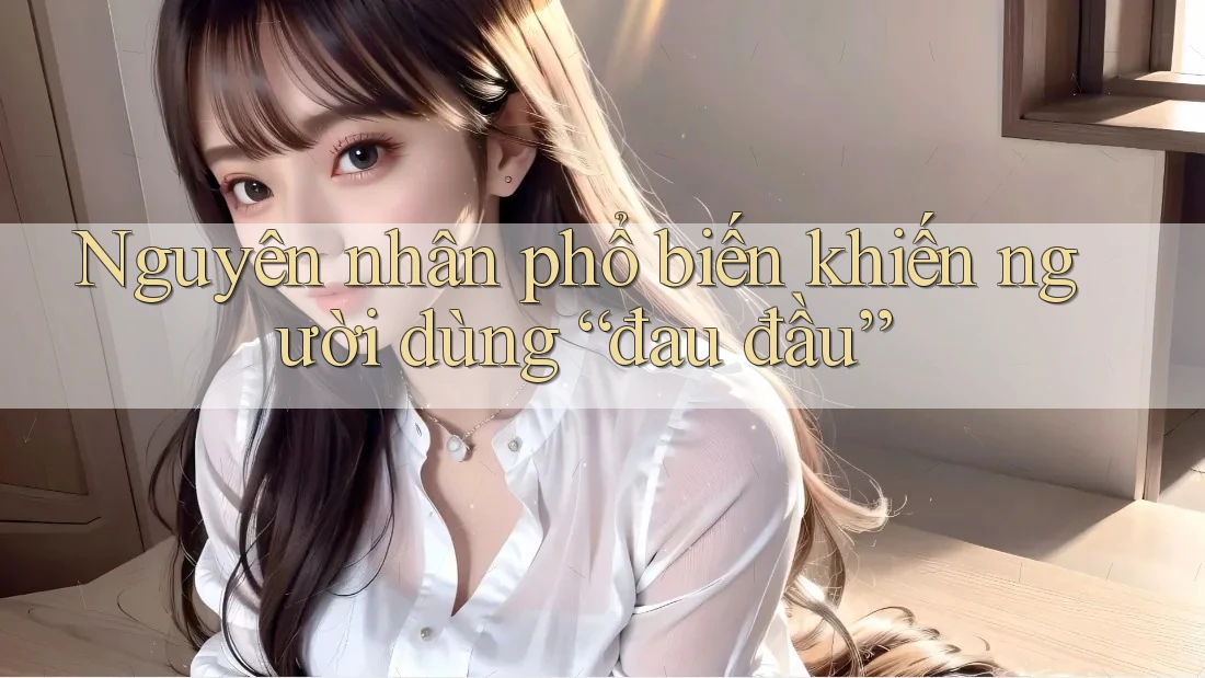 Nguyên nhân phổ biến khiến người dùng “đau đầu”
