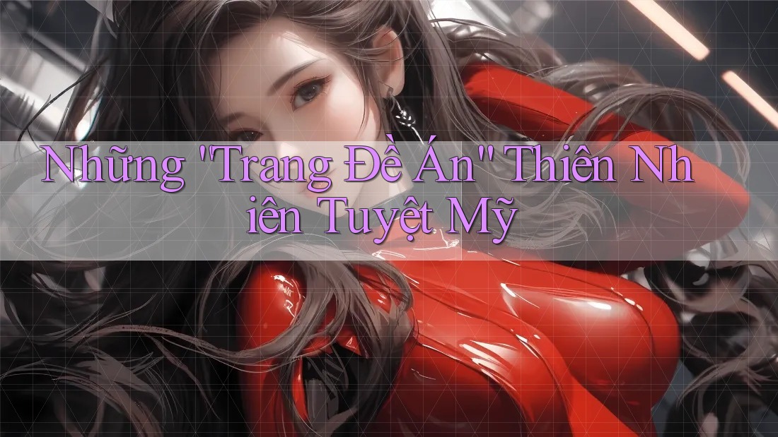 Những “Trang Đề Án” Thiên Nhiên Tuyệt Mỹ