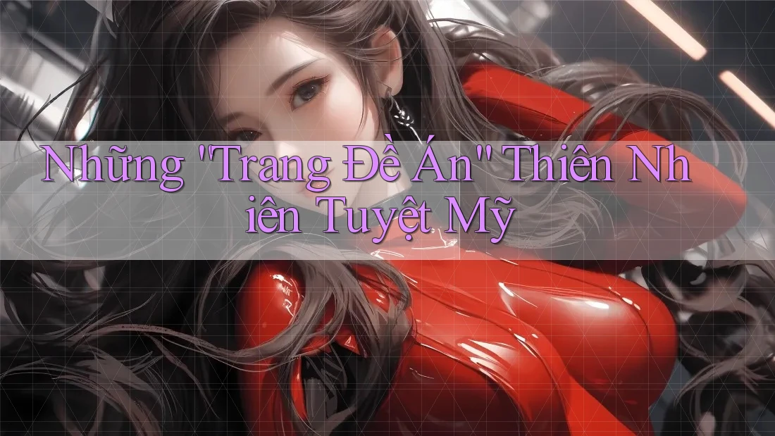 Những “Trang Đề Án” Thiên Nhiên Tuyệt Mỹ