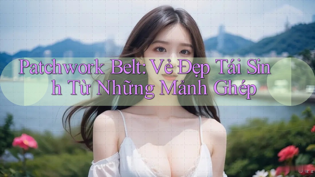Patchwork Belt: Vẻ Đẹp Tái Sinh Từ Những Mảnh Ghép