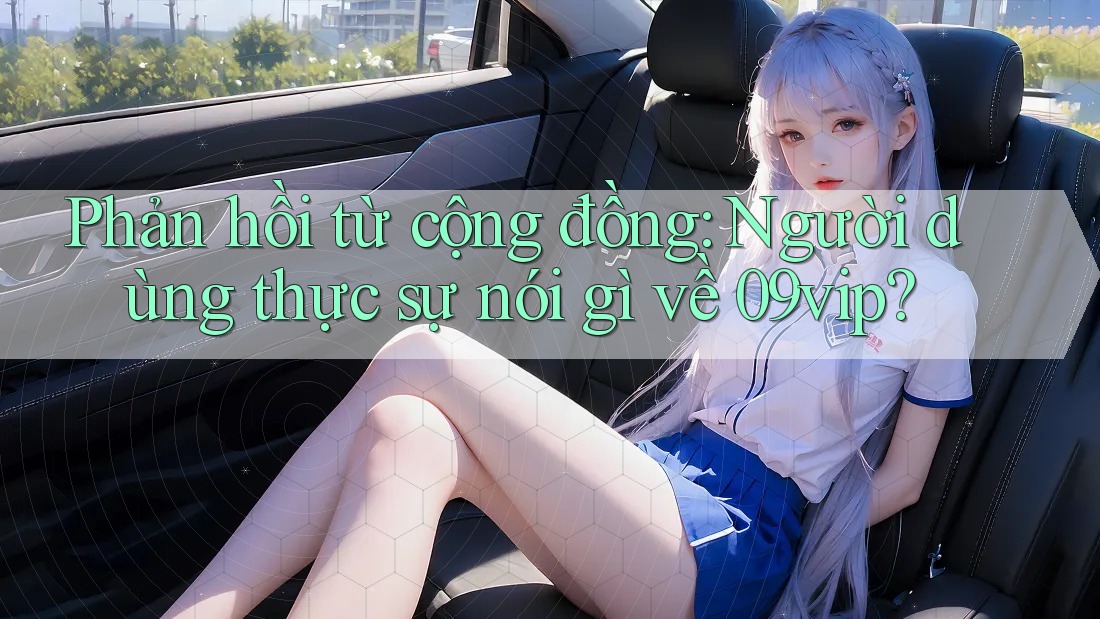 Phản hồi từ cộng đồng: Người dùng thực sự nói gì về 09vip?