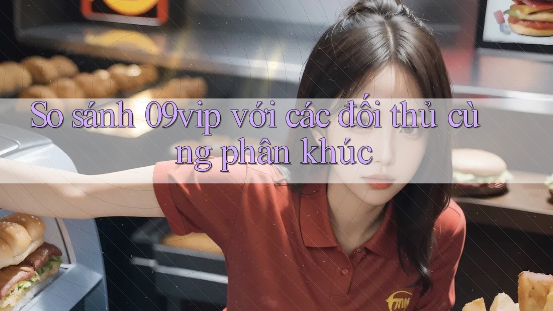 So sánh 09vip với các đối thủ cùng phân khúc