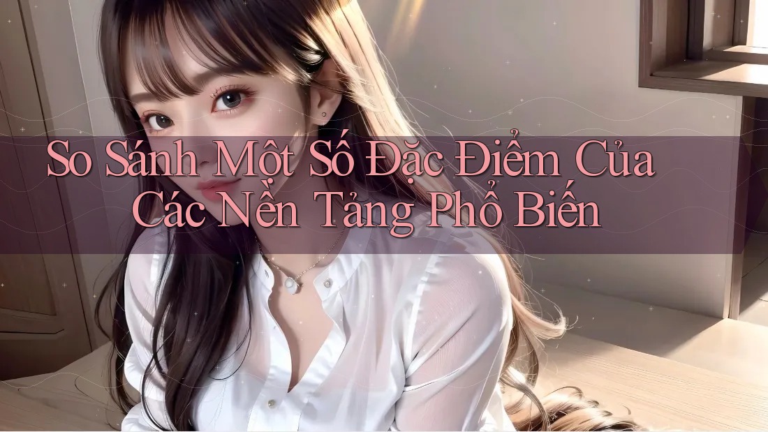 So Sánh Một Số Đặc Điểm Của Các Nền Tảng Phổ Biến So Sánh Một Số Đặc Điểm Của Các Nền Tảng Phổ Biến