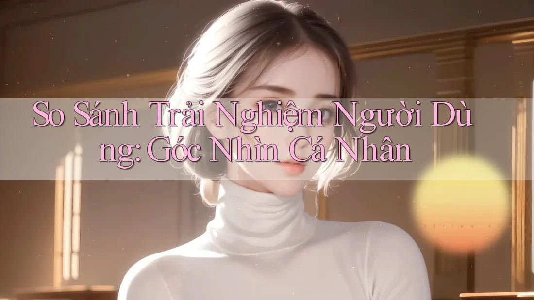 So Sánh Trải Nghiệm Người Dùng: Góc Nhìn Cá Nhân